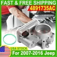 thumbnail image 1 of Throttle Body For Dodge Avenger Caliber Journey Chrysler 200 Jeep Compass 2.4L, 1 of 5