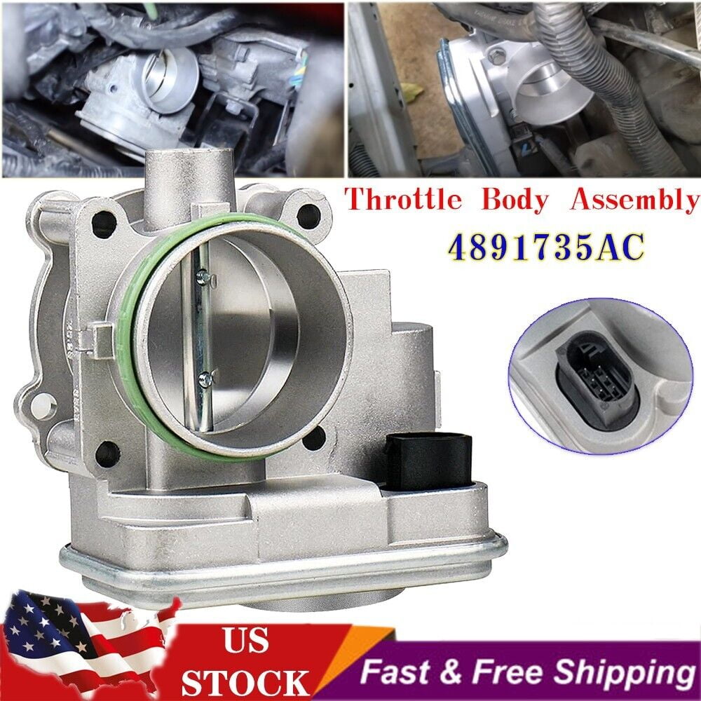 Throttle Body for Chrysler Dodge Jeep Compass Patriot 07-17 2.0L 2.4L 04891735AC