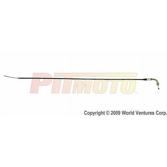 Throttle Cable - 34"/30" (with 90 degree elbow) - SSR, APOLLO, TaoTao / Chinese Pit Bikes