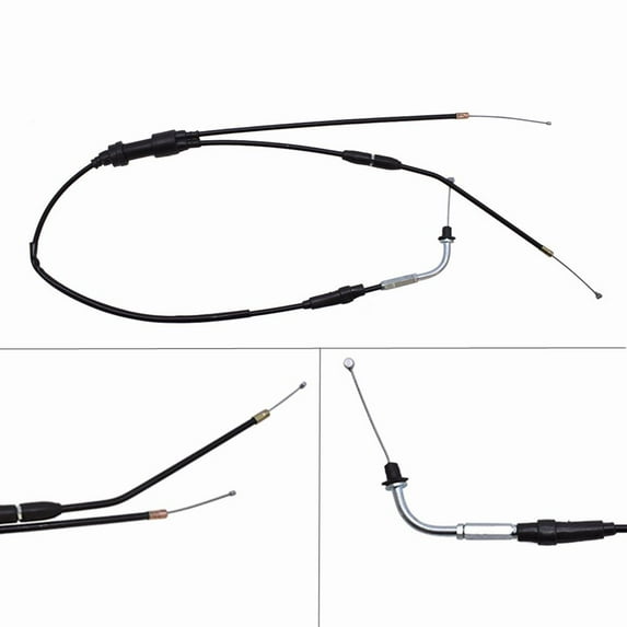 Throttle Cable Assembly Fit for Yamaha PW50 Pee Wee 50 Y-Zinger 1981-2009 Dirt Bike