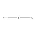thumbnail image 1 of Throttle Cable Fits Stihl Replaces Stihl: 4140-180-1113 Fits Models Stihl: Fs38, Fs45, Fs46, Fs55, Km55, 1 of 1