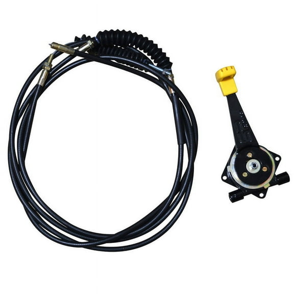 Throttle Cable, JCB Throttle Cable/Accelerator Assembly Suitable for JCB Universal Throttle Cable Models 1400B 1600B 1700B 214 215 216 217 3C 3CX 3D 3DX 4C 4CN and 4CX
