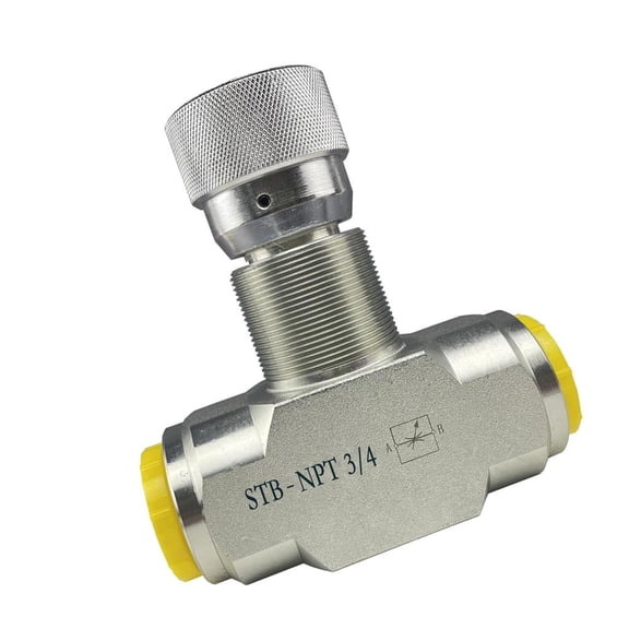 Throttle Check Valves High Pressure Hydraulic Cylinder Speed Control Valves