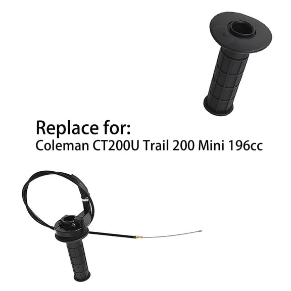 Throttle Hand Grips Cable Clamp Kit Replacement for Coleman CT200U Trail 200 Mini 196cc