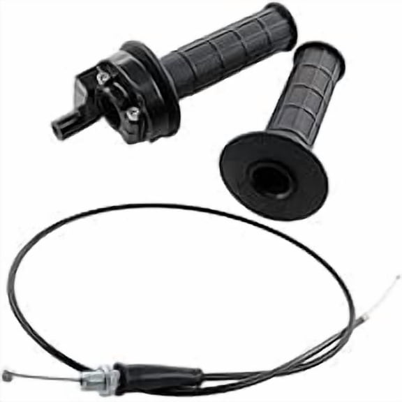 Throttle Handle Grips & Cable for Monster Moto MM-B80, MM-B105 80cc 105cc Mini Bike, Easy Installation, Durable Performance