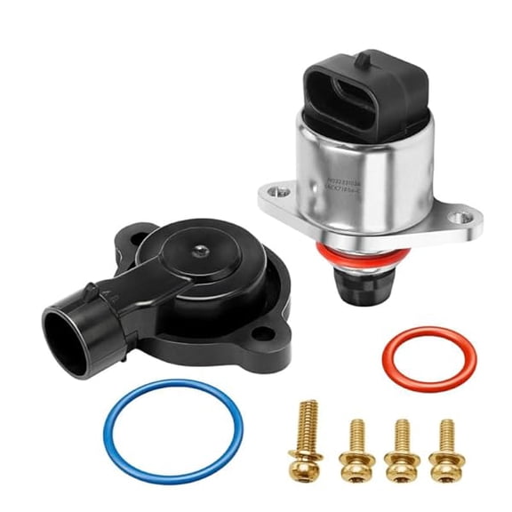 Throttle Position Sensor & Idle Air Control Valve Set, 2 Pc, Applicable to LS Models, Replacement Sensor Valve Kit