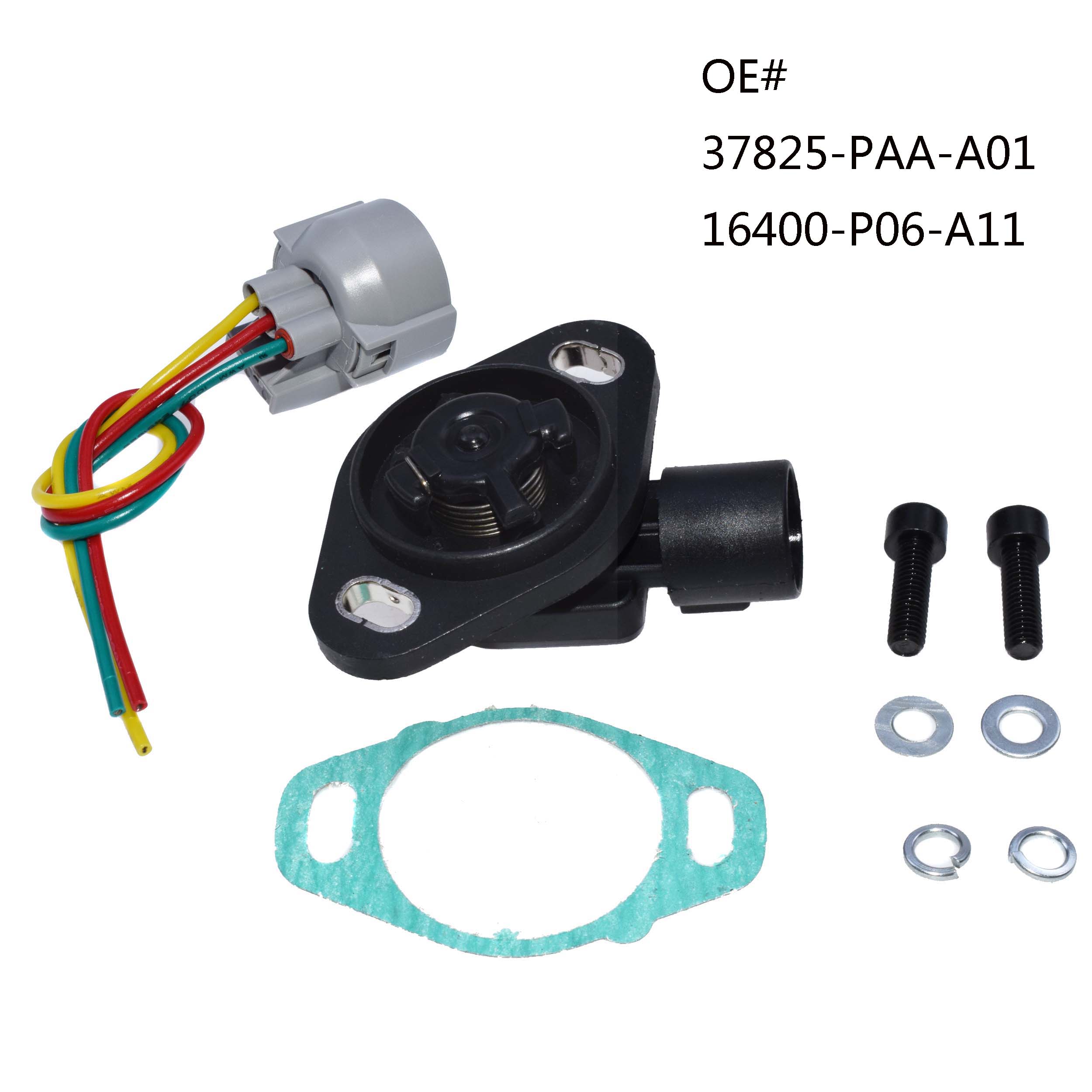 6-Pin Throttle Position Sensor Connector Pigtail – Pre-Wired TPS Plug With 7.5 Inch Leads
