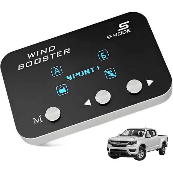 Throttle Response Controller compatible for Chevy Colorado (2012-2022) GMC Canyon (2006-2022) Wind Booster Fuel Throttle Pedal Electronic Response Controller