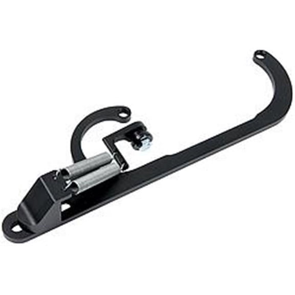 Throttle Return Bracket for Mopar 4150 & Edelbrock Carbs - Black