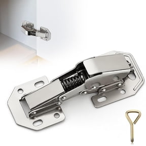 ThrottleT-10 Pack Soft Close Hidden Hinges Surface Mount Kitchen Cabinet Hinges, No Pre-drilled Heavy Duty for Kitchen Cabinet Cupboard Door