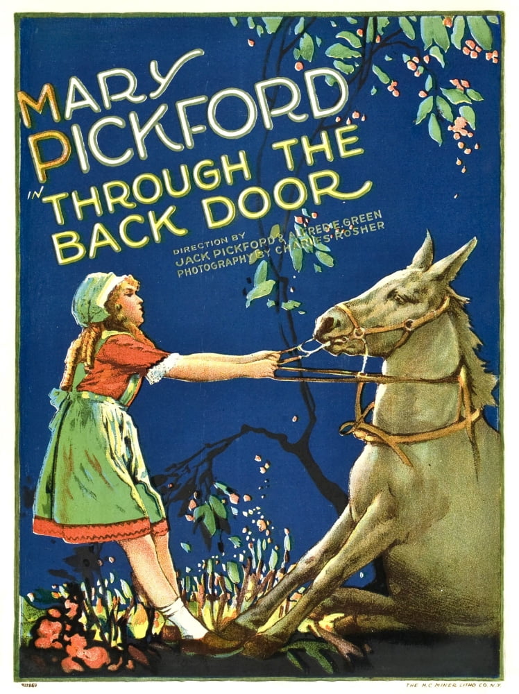Through The Back Door Canvas Art - (24 x 36)