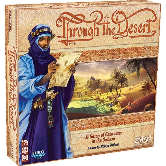 Through the Desert Strategy Board Game
