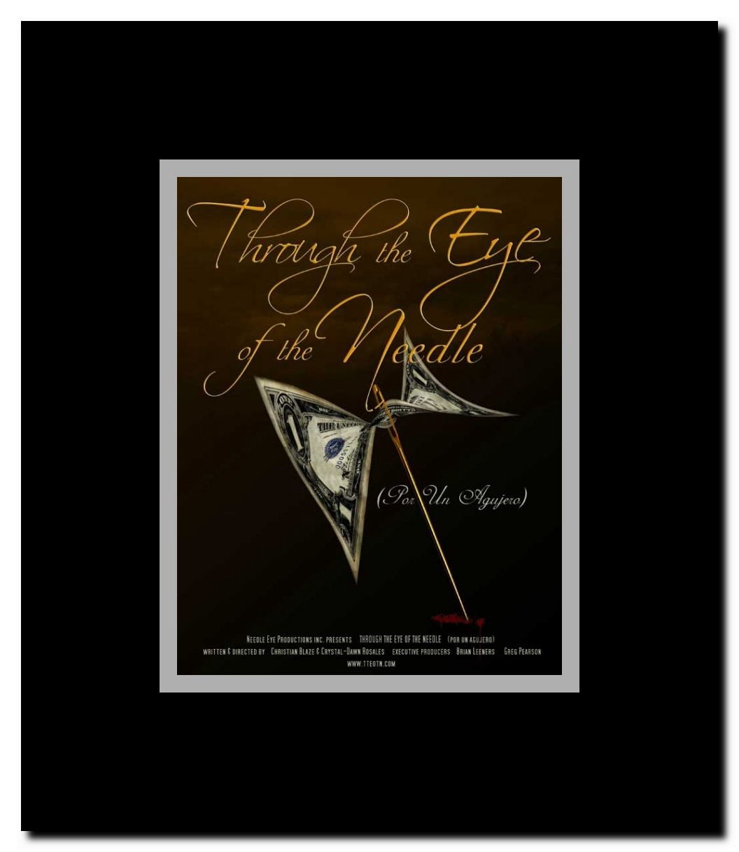 Through the Eye of the Needle Framed Movie Poster