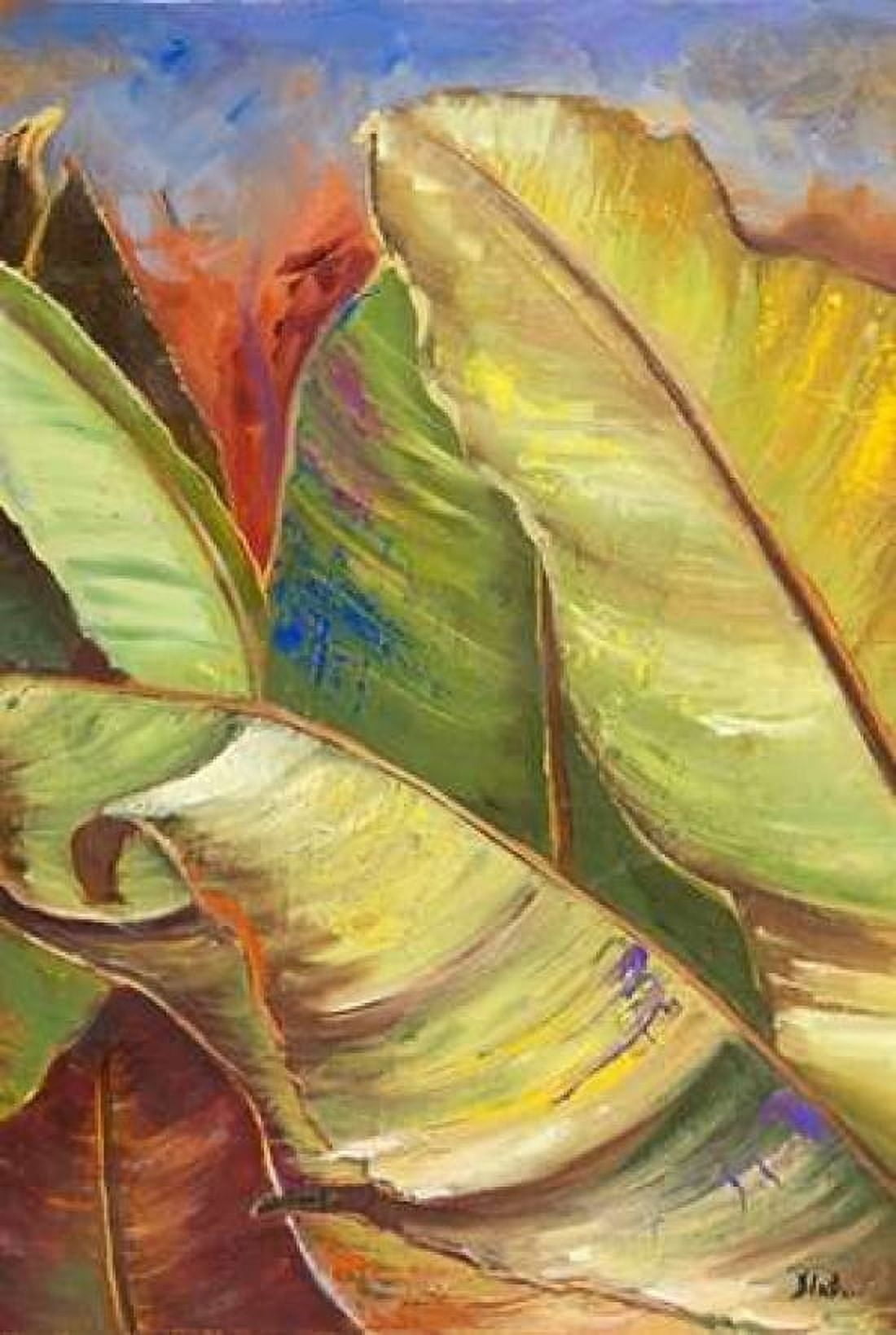 Through the Leaves Square Panel I Canvas Art - Patricia Pinto (12 x 18)
