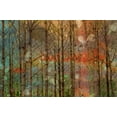 thumbnail image 1 of Through the Trees Painting Print on Wrapped Canvas, 1 of 4