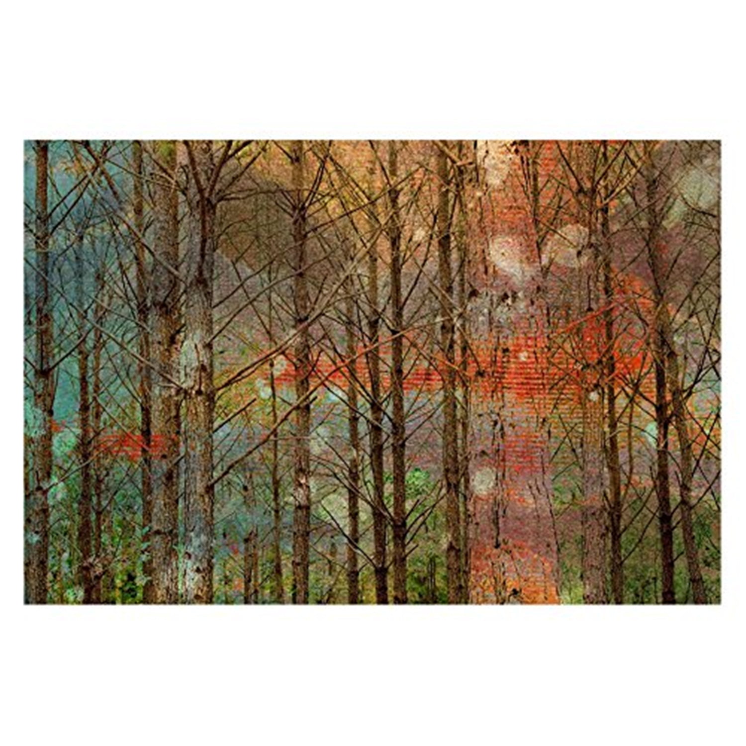 Nature-Inspired Forest Scene Canvas Wall Art