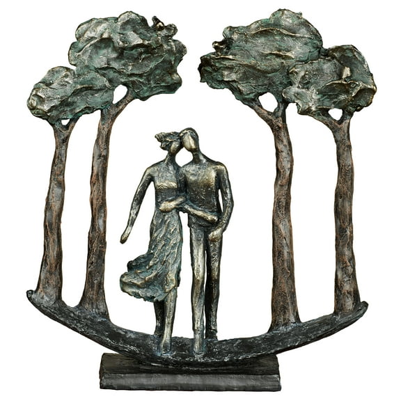 Through the Years Table Sculpture Bronze 11” x 3” x 11.5”