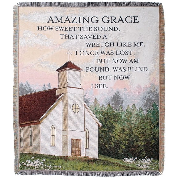 Throw-Amazing Grace-Tapestry (50 X 60 )