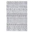 thumbnail image 1 of Throw Area Rug Boho Machine Washable Carpet for Entryway Modern Indoor Doormat Rug Moroccan Low Pile Mat for Hallway Laundry Home Office, 3' x 5',White&black, 1 of 7