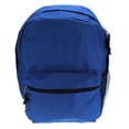 thumbnail image 1 of Throw Back Retro Minimal 600D Polyester Old School Backpack Royal Blue, 1 of 4