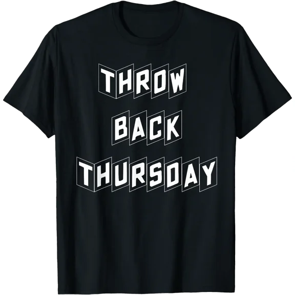 Throw Back Thursday Classic Car T-Shirt