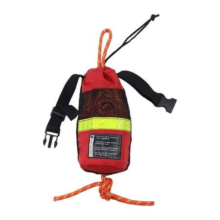 Throw Bag Kayaking Lightweight Reflective High Visibility Throwable Throw Rope for Ice Fishing Swimming Rafting Outdoor Accessory Equipment