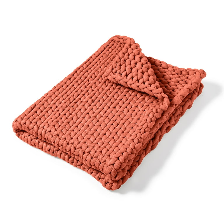 Coral knit throw blanket clearance