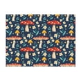 thumbnail image 1 of Throw Blanket for Couch, Colorful Mushrooms (4) Super Soft Fuzzy Comfy Warm Throw Blanket, Cuteness Lightweight Cozy Plush Flannel Blanket & Throws for Sofa and Bed All Season, 1 of 5