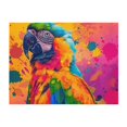 thumbnail image 1 of Throw Blanket for Couch, Colorful Parrot Jungle Dream A Super Soft Fuzzy Comfy Warm Throw Blanket, Cuteness Lightweight Cozy Plush Flannel Blanket & Throws for Sofa and Bed All Season, 1 of 4