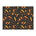 thumbnail image 1 of Throw Blanket for Couch, Cute Carrot Painting Super Soft Fuzzy Comfy Warm Throw Blanket, Cuteness Lightweight Cozy Plush Flannel Blanket & Throws for Sofa and Bed All Season, 1 of 5