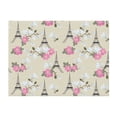 thumbnail image 1 of Throw Blanket for Couch, Eiffel flower Towers Super Soft Fuzzy Comfy Warm Throw Blanket, Cuteness Lightweight Cozy Plush Flannel Blanket & Throws for Sofa and Bed All Season, 1 of 5