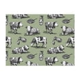 thumbnail image 1 of Throw Blanket for Couch, Farm Cows Super Soft Fuzzy Comfy Warm Throw Blanket, Cuteness Lightweight Cozy Plush Flannel Blanket & Throws for Sofa and Bed All Season, 1 of 5