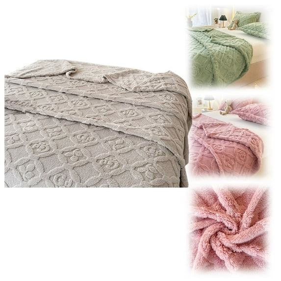 Throw Blanket for Couch, Lightweight Plush Warm Blankets for Bed, Fuzzy Cozy Flannel Blanket Throw for Sofa, Soft Warm Light Weight for Travelling In Spring Summer,27X39 Inches