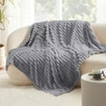 thumbnail image 1 of Throw Blanket for Couch, Lightweight Plush Warm Blankets for Bed, Fuzzy Cozy Flannel Blanket Throw for Sofa, Soft Warm Light Weight for Travelling In Spring Summer,27X39 Inches, 1 of 9
