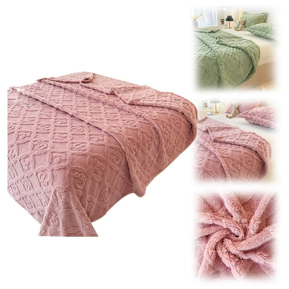 Throw Blanket for Couch, Lightweight Plush Warm Blankets for Bed, Fuzzy Cozy Flannel Blanket Throw for Sofa, Soft Warm Light Weight for Travelling In Spring Summer,27X39 Inches