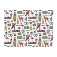 thumbnail image 1 of Throw Blanket for Couch, Retro style Super Soft Fuzzy Comfy Warm Throw Blanket, Cuteness Lightweight Cozy Plush Flannel Blanket & Throws for Sofa and Bed All Season, 1 of 5