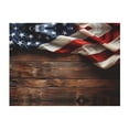thumbnail image 1 of Throw Blanket for Couch, Rustic American Flag Wood Super Soft Fuzzy Comfy Warm Throw Blanket, Cuteness Lightweight Cozy Plush Flannel Blanket & Throws for Sofa and Bed All Season, 1 of 5