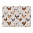 thumbnail image 1 of Throw Blanket for Couch - Rustic Cute Chicken Super Soft Fuzzy Comfy Warm Throw Blanket, Cozy Lightweight Funny Plush Flannel Blanket Throws for Sofa and Bed All Season, 1 of 5