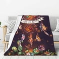 thumbnail image 1 of Throw Blanket for Couch Sofa and Bed, Beautiful Dreamcatcher1 Super Soft Plush Throw Blanket, Fuzzy Cuteness Comfy Warm Washable Flannel Blanket & Throws for All Season 50"x40", 1 of 7