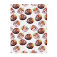 thumbnail image 1 of Throw Blanket for Couch Sofa and Bed - Chocolate Strawberry Print Super Soft Cozy Funny Plush Throw Blanket, Lightweight Fuzzy Comfy Warm Flannel Blanket & Throws for All Season 50"x40", 1 of 5