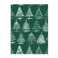 thumbnail image 1 of Throw Blanket for Couch Sofa and Bed, Christmas Trees Super Soft Plush Throw Blanket, Fuzzy Cuteness Comfy Warm Washable Flannel Blanket & Throws for All Season, 1 of 5