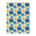 thumbnail image 1 of Throw Blanket for Couch Sofa and Bed, Circular print Super Soft Plush Throw Blanket, Fuzzy Cuteness Comfy Warm Washable Flannel Blanket & Throws for All Season 80"x60", 1 of 5