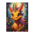 thumbnail image 1 of Throw Blanket for Couch Sofa and Bed, Colorful Flower Chameleon Super Soft Plush Throw Blanket, Fuzzy Cuteness Comfy Warm Washable Flannel Blanket & Throws for All Season 60"x50", 1 of 5