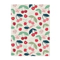 thumbnail image 1 of Throw Blanket for Couch Sofa and Bed, Cute Berry Red Pink Super Soft Plush Throw Blanket, Fuzzy Cuteness Comfy Warm Washable Flannel Blanket & Throws for All Season 60"x50", 1 of 5