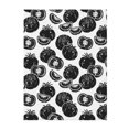 thumbnail image 1 of Throw Blanket for Couch Sofa and Bed, Cute Black Tomato Super Soft Plush Throw Blanket, Fuzzy Cuteness Comfy Warm Washable Flannel Blanket & Throws for All Season 40"x30", 1 of 5