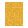 thumbnail image 1 of Throw Blanket for Couch Sofa and Bed, Cute Orange Piece Yellow Super Soft Plush Throw Blanket, Fuzzy Cuteness Comfy Warm Washable Flannel Blanket & Throws for All Season 60"x50", 1 of 5