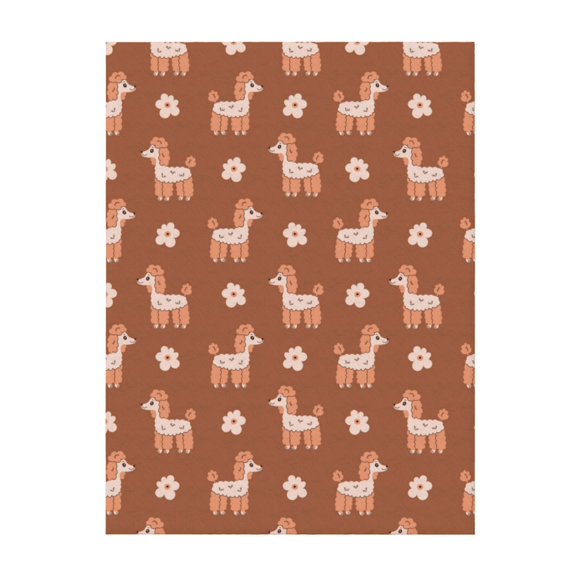 Throw Blanket for Couch Sofa and Bed - Cute Poodle Dog Flower Brown Super Soft Cozy Funny Plush Throw Blanket, Lightweight Fuzzy Comfy Warm Flannel Blanket & Throws for All Season 60"x50"