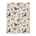 thumbnail image 1 of Throw Blanket for Couch Sofa and Bed, Dogs Super Soft Plush Throw Blanket, Fuzzy Cuteness Comfy Warm Washable Flannel Blanket & Throws for All Season 50"x40", 1 of 5