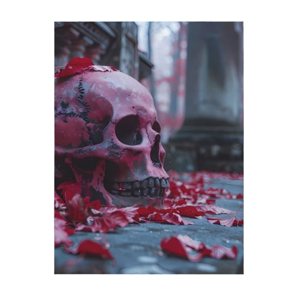 Throw Blanket for Couch Sofa and Bed, Gothic Red Skull Cemetery Super Soft Plush Throw Blanket, Fuzzy Cuteness Comfy Warm Washable Flannel Blanket & Throws for All Season