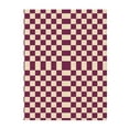 thumbnail image 1 of Throw Blanket for Couch Sofa and Bed, Groovy hippie checkered vintage Super Soft Plush Throw Blanket, Fuzzy Cuteness Comfy Warm Washable Flannel Blanket & Throws for All Season, 1 of 5